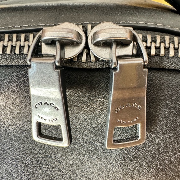 COACH Outlet Ethan Backpack | Black | Satin Nickel | Authentic | 12x17x5 - Picture 11 of 17